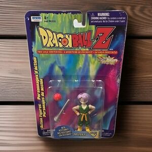 Dragonball Z Trunks 4" Action Figure 1999 MOC Irwin Toonami Funimation Series 7